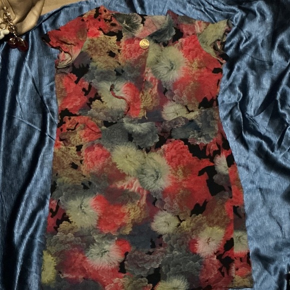 Purple Dresses & Skirts - Vibrant Floral Maxi Dress